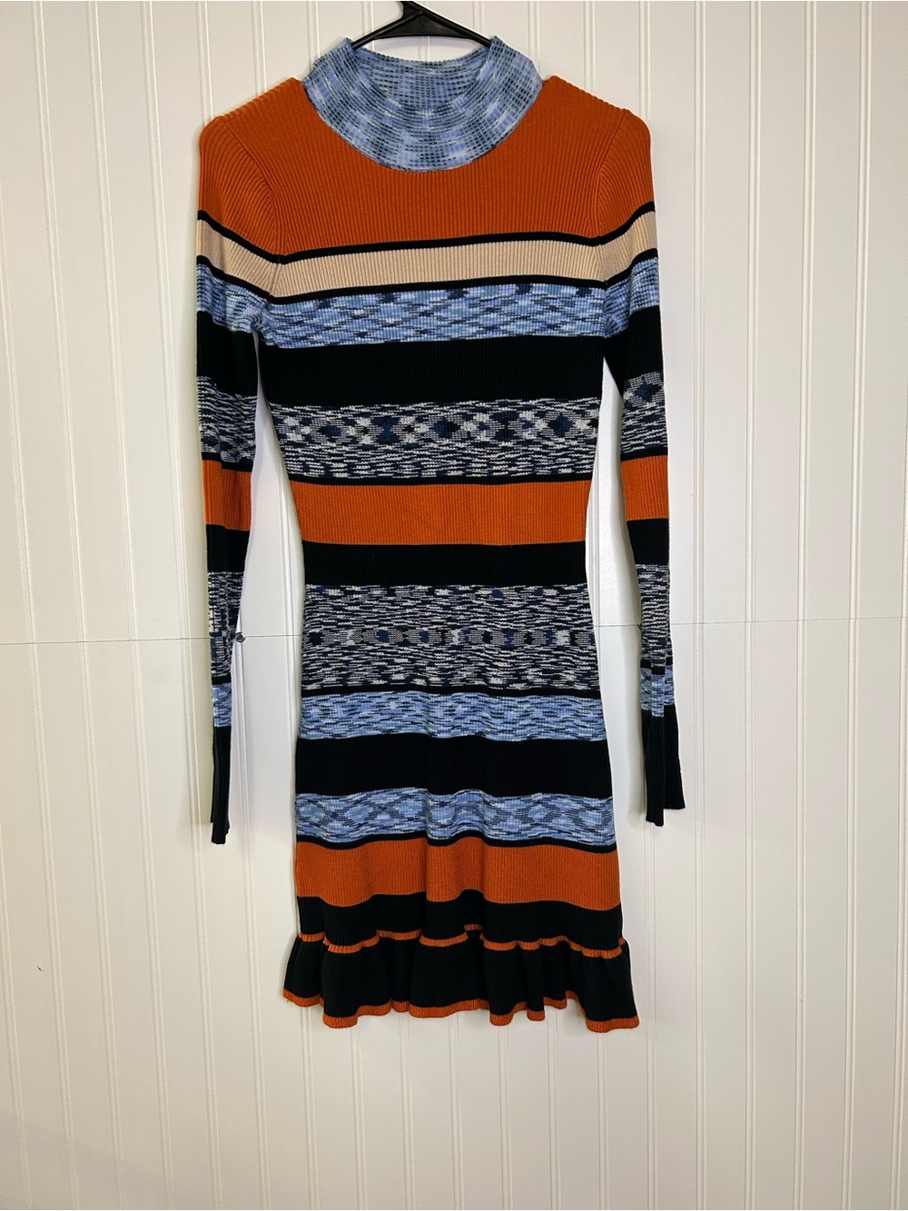 VICI Kaysen Knit Colorblock Mini Dress Size Medium